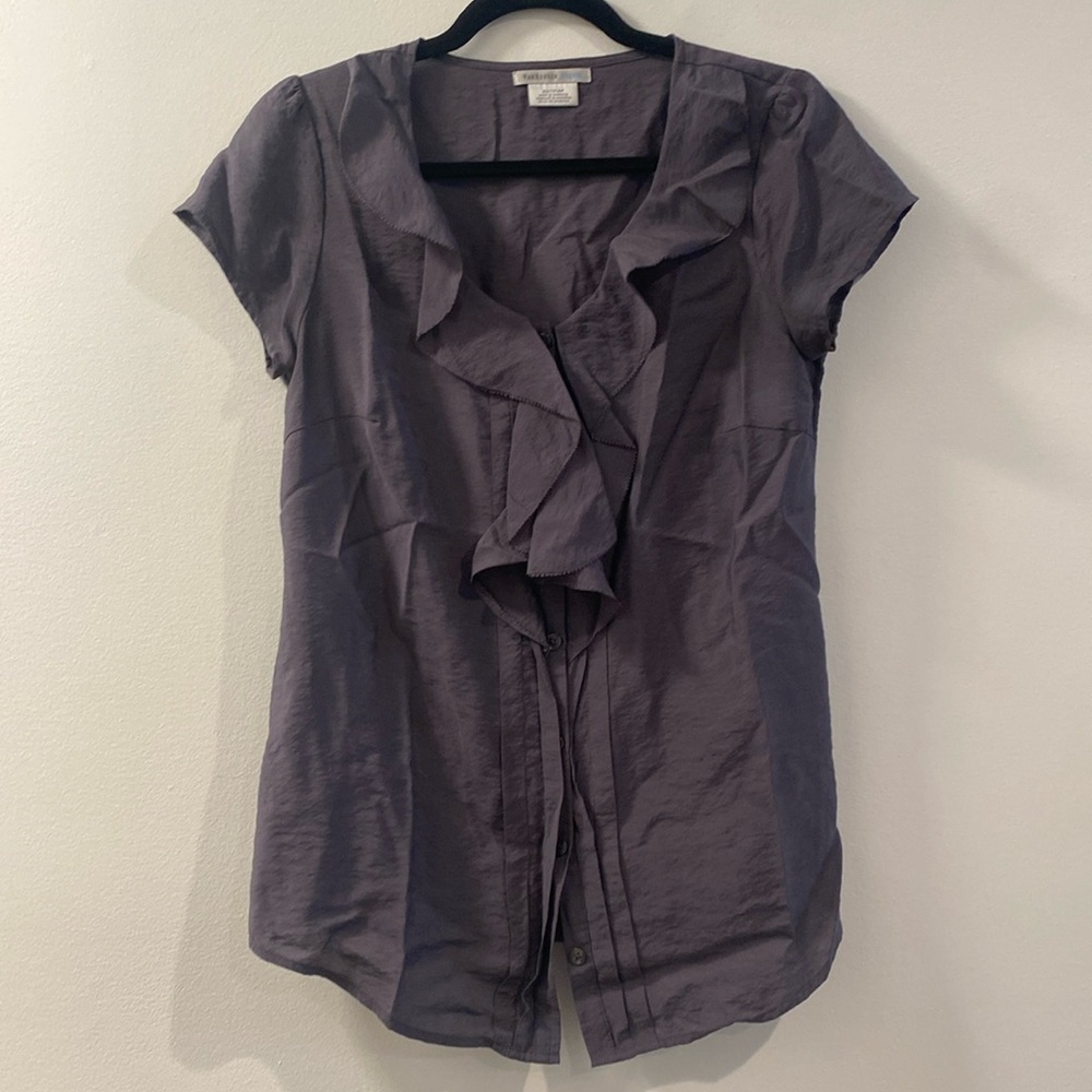 Van‎ Heusen | Gray Blouse